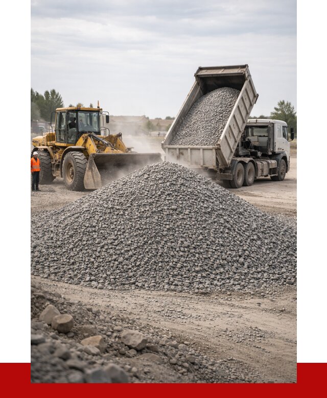 Купить щебень с доставкой в Вольске от 2532 руб. | ПРОНЕРУДВль