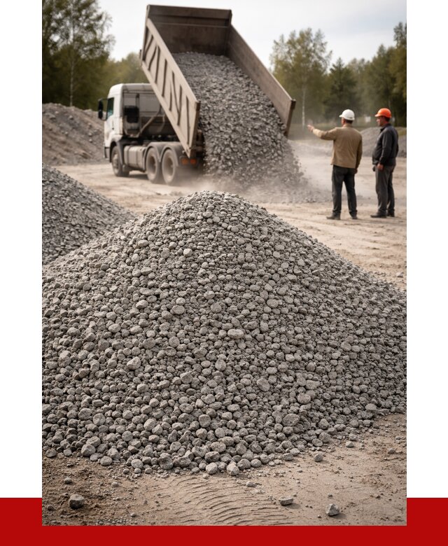 Гранитный щебень фракция 0-5 в Вольске от 2937 руб ПРОНЕРУДВль