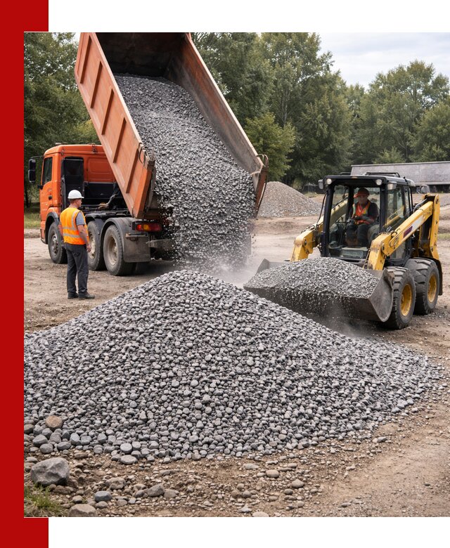 Купить гранитный щебень фракции 5–10 в Вольске с доставкой