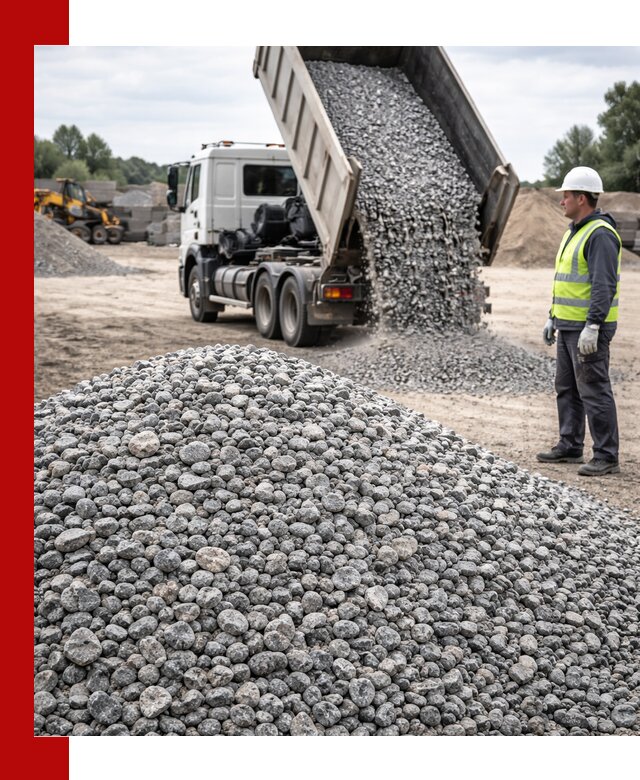 Доставка и продажа гранитного щебня фракции 5-20 в Вольске