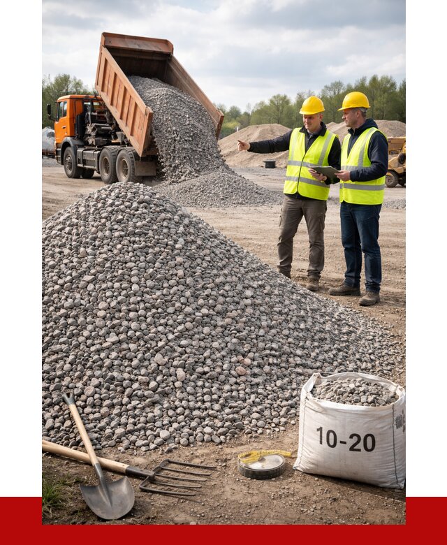 Гранитный щебень фракция 10-20 в Вольске от 4253 руб.|ПРОНЕРУДВль