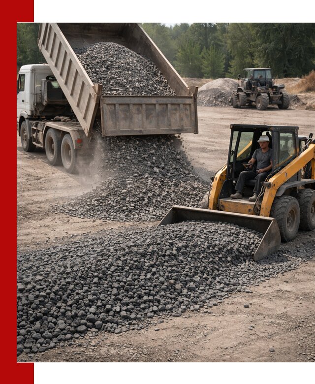 Гранитный щебень фракция 40-70 с доставкой в Вольске