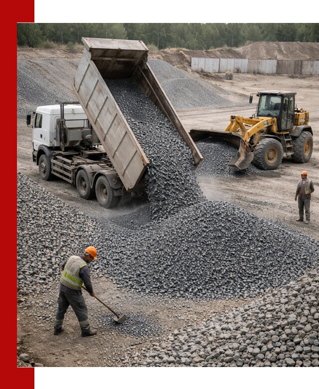 Щебень габбро-диабаз фр. 5-20 с доставкой в Вольске