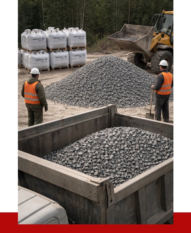 Щебень габбро диабаз 20-40 в Вольске от 3443 руб. | ПРОНЕРУДВль