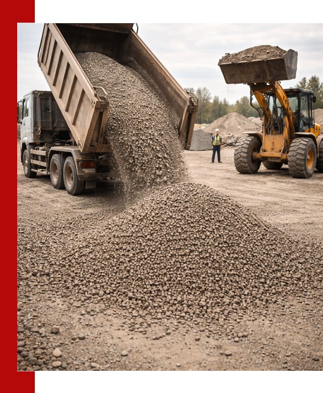 Гравийный щебень фракция 3–10 с доставкой в Вольске