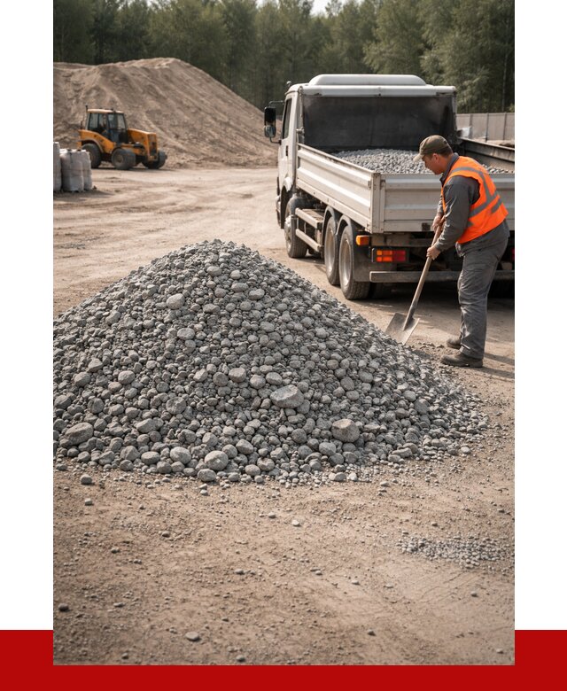 Гравийный щебень фракция 5-10 в Вольске от 2228 р. | ПРОНЕРУДВль