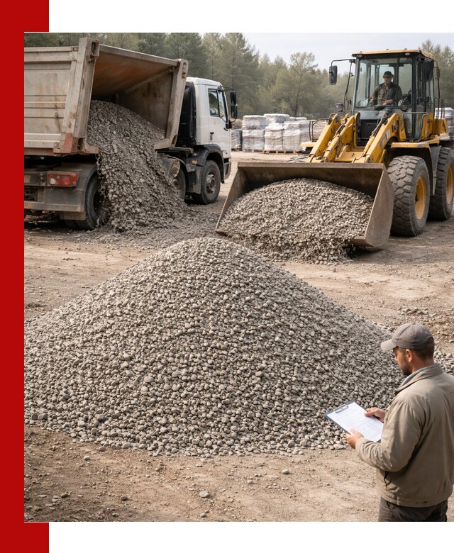 Гравийный щебень фракция 5–10 с доставкой в Вольске