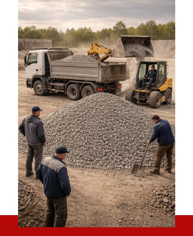 Гравийный щебень фракция 5-20 в Вольске от 2430 р. ПРОНЕРУДВль
