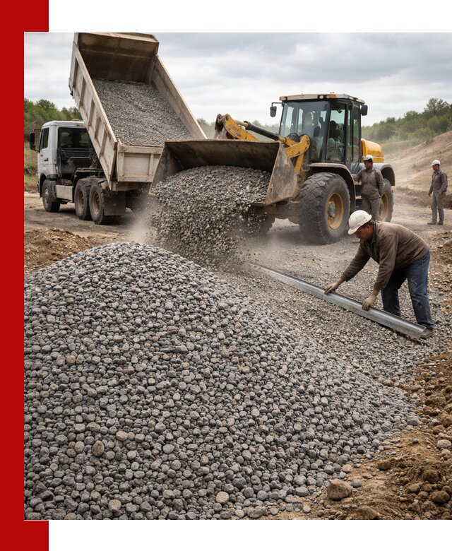 Гравийный щебень фракция 5-20 с доставкой в Вольске