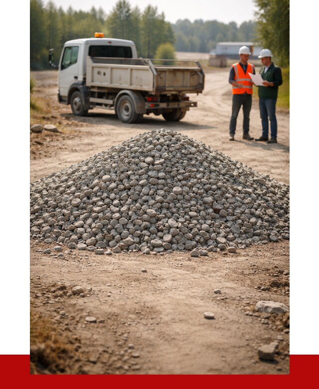Гравийный щебень фракция 20-40 в Вольске от 1215 р. | ПРОНЕРУДВль