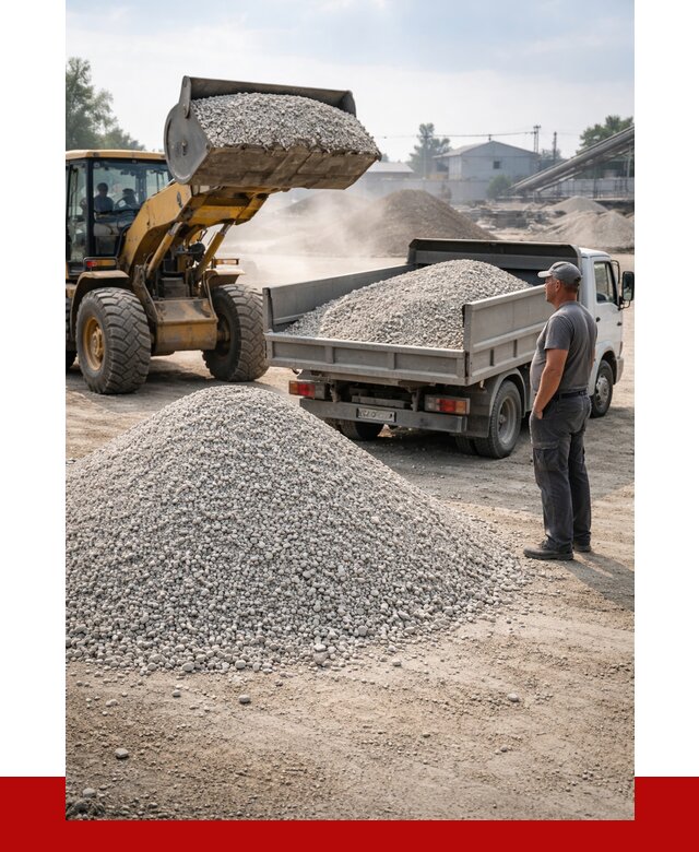 Известняковый щебень фр. 0-5 в Вольске от 4253 р. | ПРОНЕРУДВль