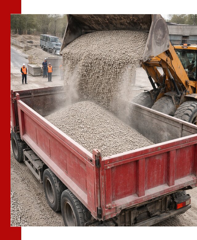 Купить известняковый щебень фракции 0-5 с доставкой в Вольске