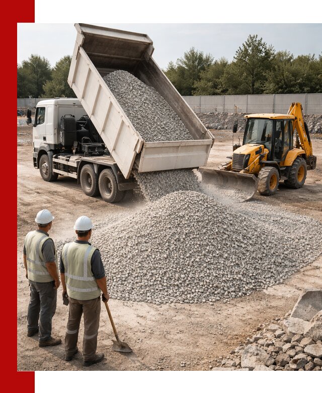 Купить известняковый щебень фракции 5–10 мм с доставкой в Вольске