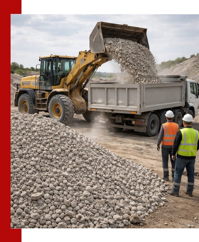 Доломитовый щебень фракция 40–71 доставка и продажа в Вольске