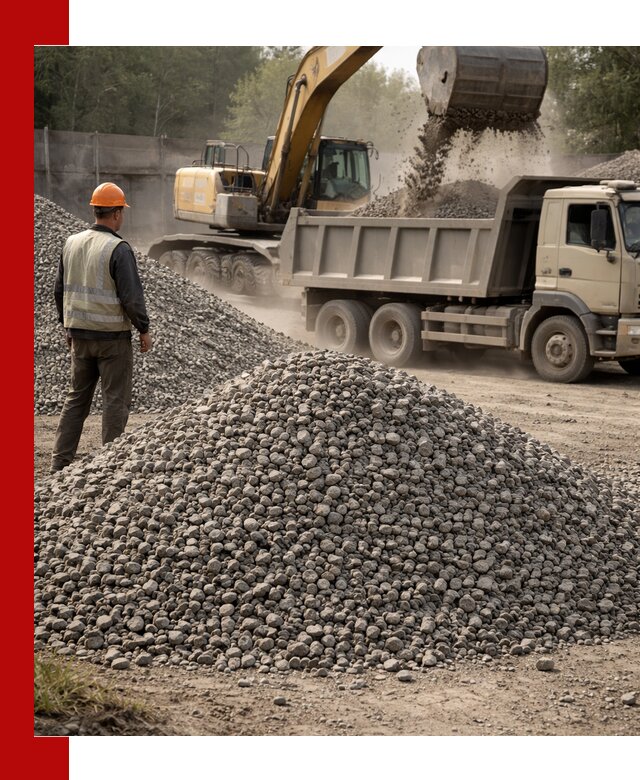 Шлаковый щебень фракция 5-20 с доставкой в Вольске