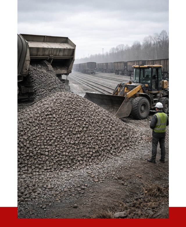 Купить железнодорожный щебень в Вольске от 2836 р. | ПРОНЕРУДВль
