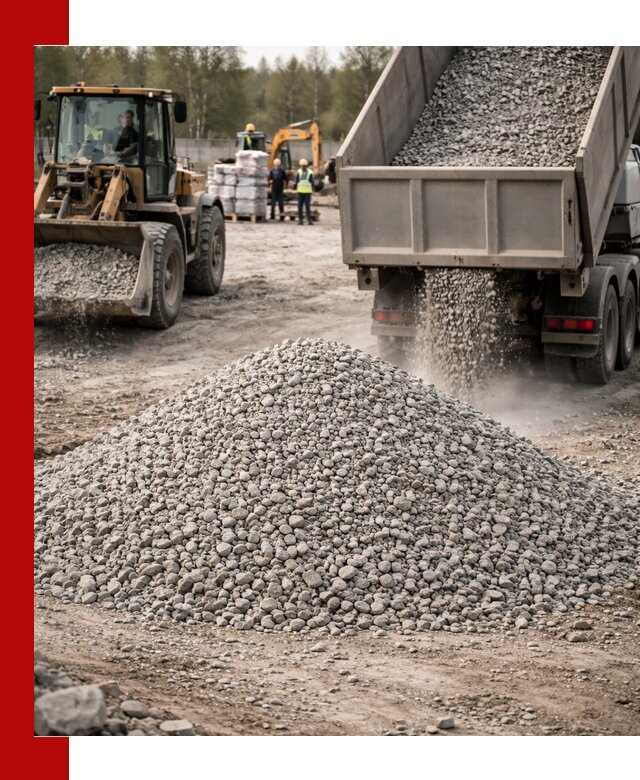 Вторичный щебень фракции 5-20 в Вольске — доставка и продажа крупнотоннажно