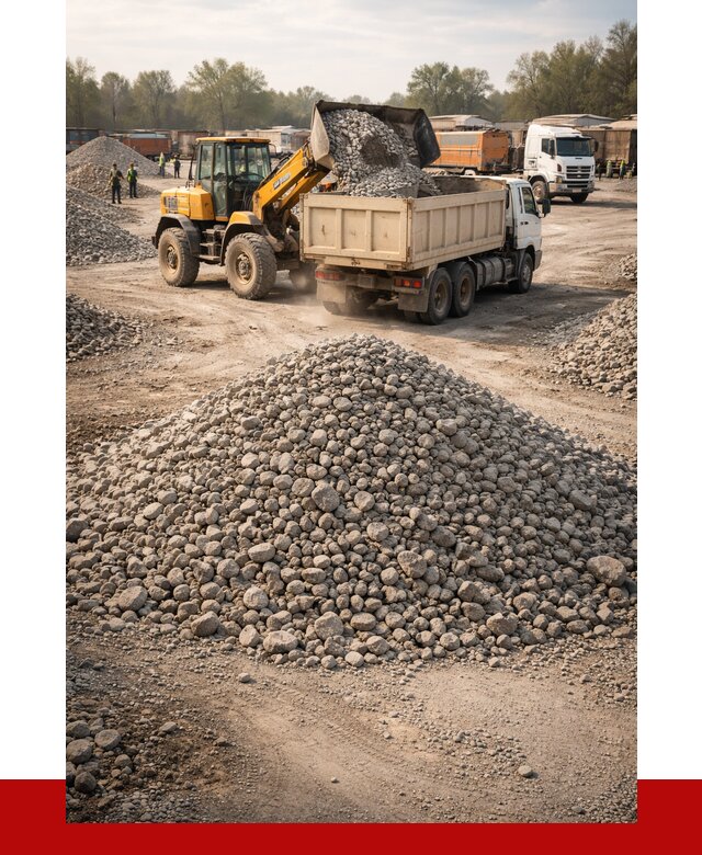 Вторичный щебень фракция 40-70 в Вольске от 1762 р, ПРОНЕРУДВль