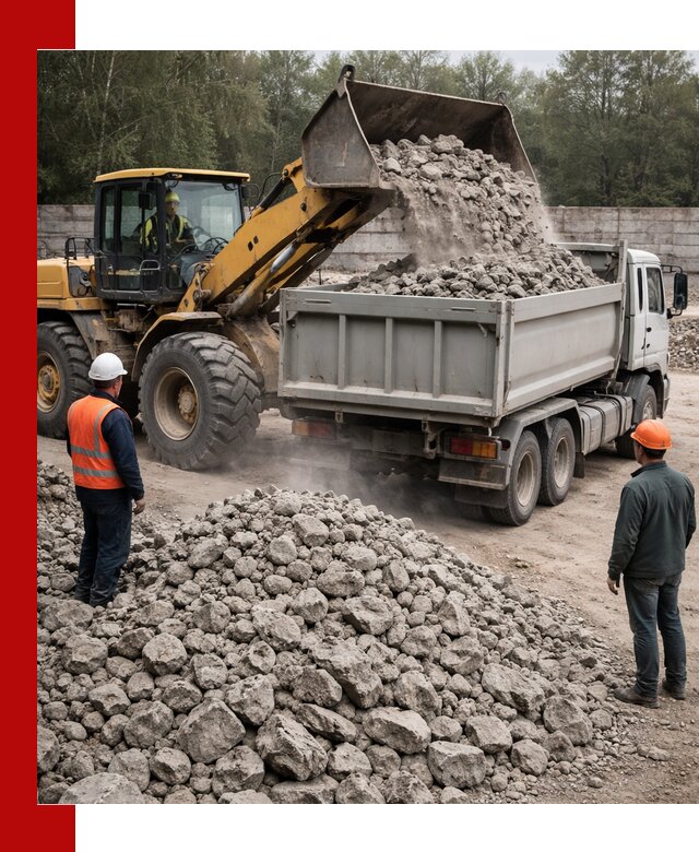 Вторичный щебень фракция 70–150 в Вольске с доставкой