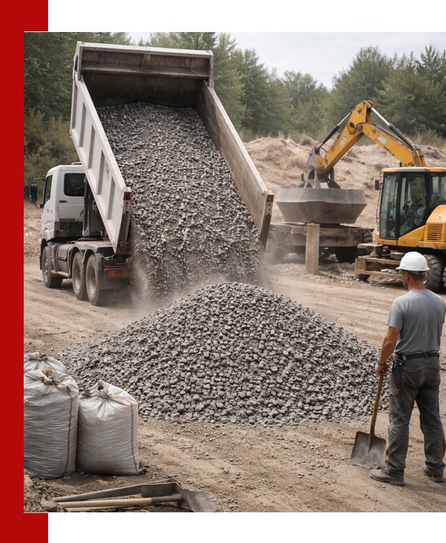 Доставка и продажа бетонного щебня в Вольске