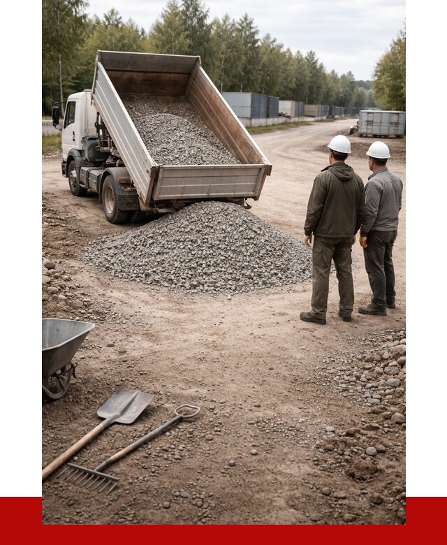 Бетонный щебень фракция 5-20 в Вольске от 3241 р., ПРОНЕРУДВль