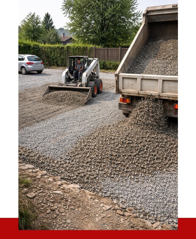Щебень для парковки в Вольске с доставкой от 1215 р.| ПРОНЕРУДВль