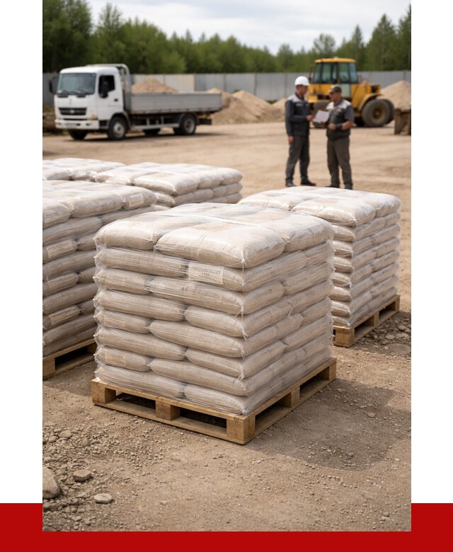 Карьерный песок в мешках в Вольске от 1215 р. - ПРОНЕРУДВль