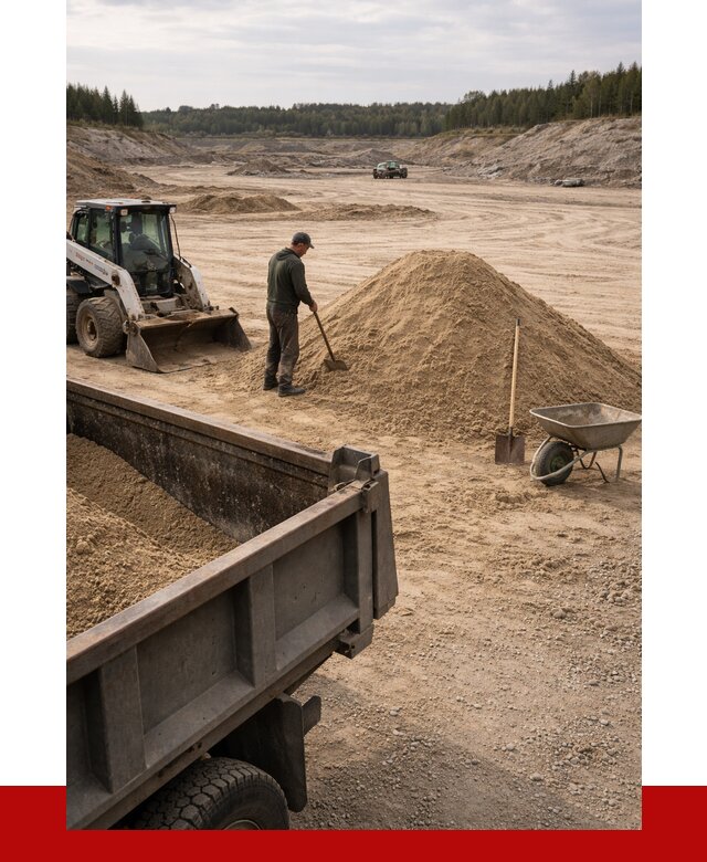 Карьерный песок среднезернистый в Вольске, от 2228 р. ПРОНЕРУДВль