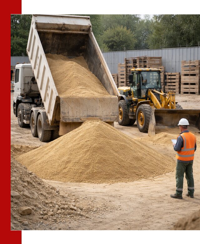 Доставка карьерного мелкозернистого песка в Вольске