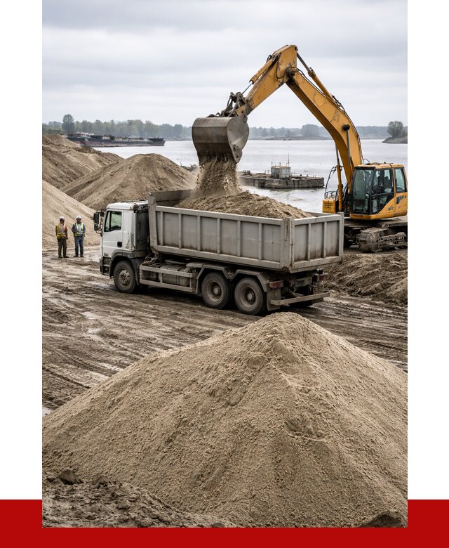 Купить речной песок навалом в Вольске от 1823 р., ПРОНЕРУДВль