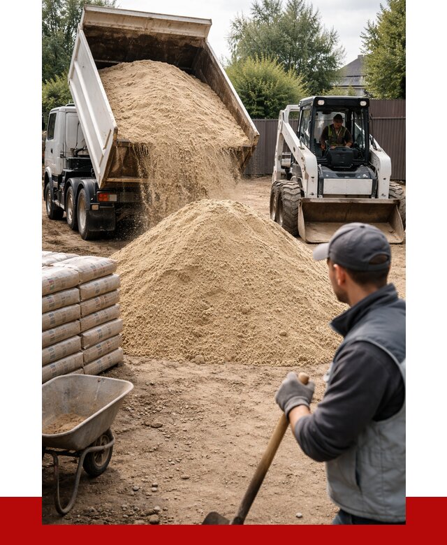 Мытый речной песок с доставкой в Вольске от 1468 р. | ПРОНЕРУДВль