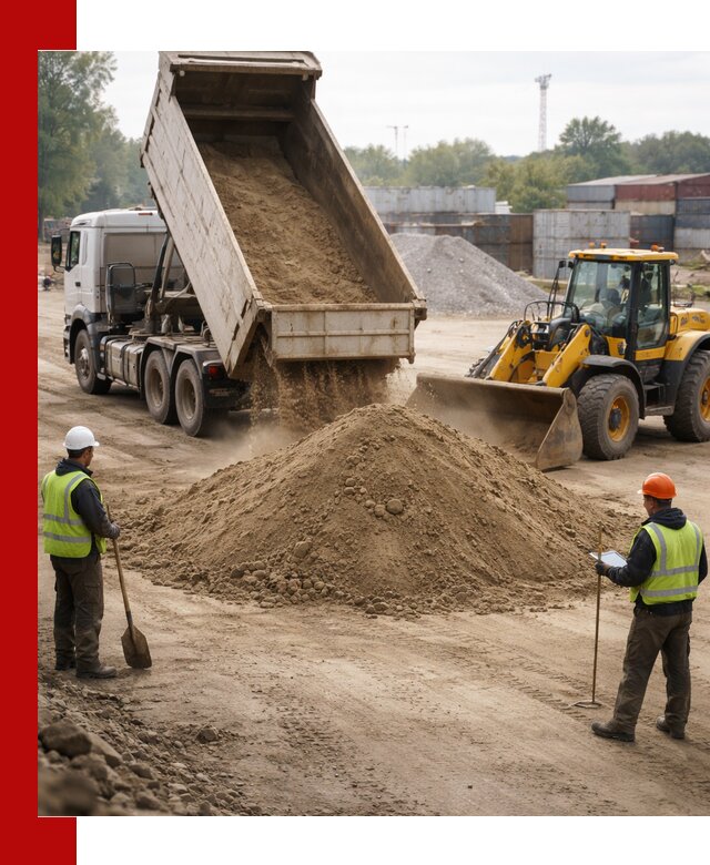 Доставка и продажа пескогрунта оптом и в розницу в Вольске