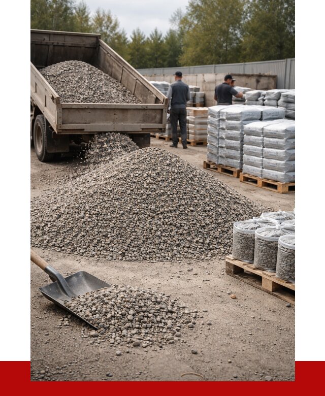Гравий фракция 5-20 в Вольске купить от 2329 р. ПРОНЕРУДВль