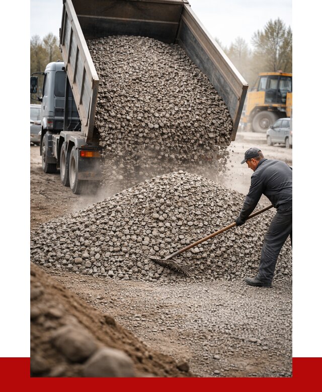 Гравий фракция 20-40 в Вольске от 2532 р. доставка | ПРОНЕРУДВль