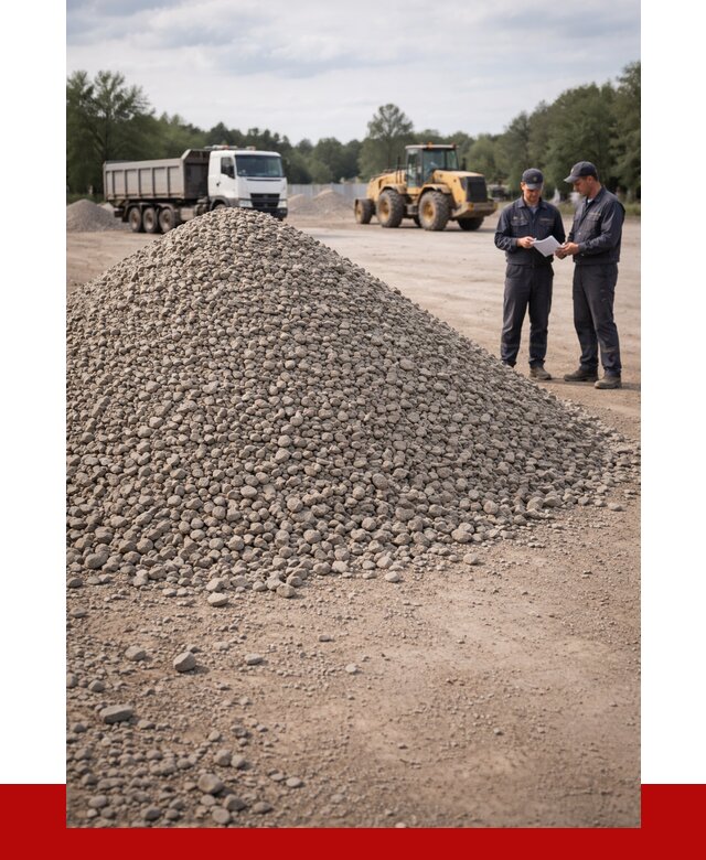 Купить гравий фракция 40-70 в Вольске от 1215 р. | ПРОНЕРУДВль