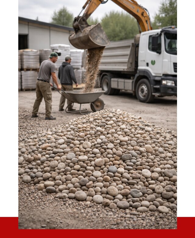 Галька декоративная в Вольске от 3241 р. за куб | ПРОНЕРУДВль