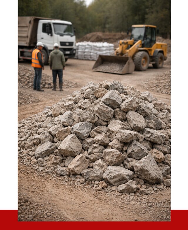 Купить бутовый камень с доставкой в Вольске от 2329 р. | ПРОНЕРУДВль