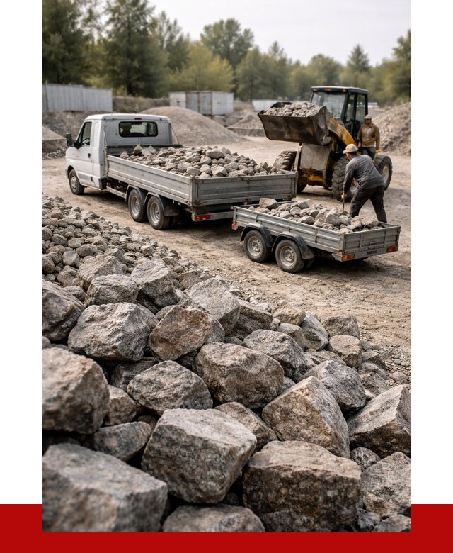 Купить бутовый камень гранитный в Вольске от 2836 р. | ПРОНЕРУДВль