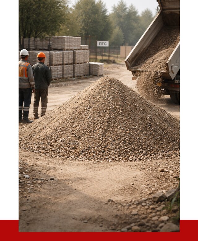 ПГС С1 с доставкой в Вольске от 2836 р. за куб | ПРОНЕРУДВль