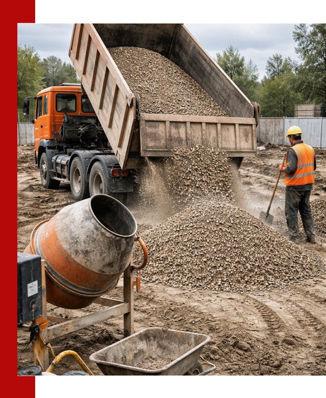 Опгс для бетона с доставкой самосвалом в Вольске от производителя