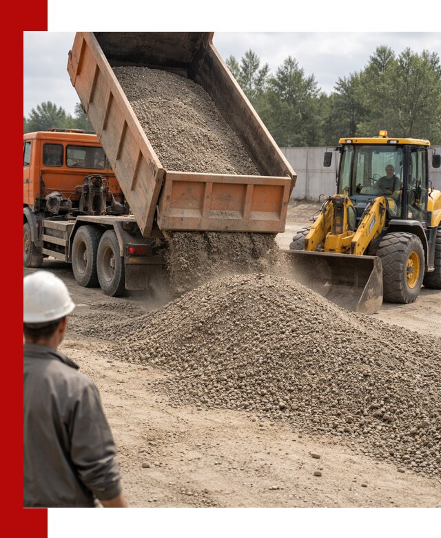 Доставка щпс С8 самосвалами в Вольске от производителя