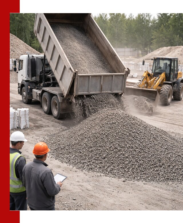 Доставка и продажа гранитного отсева 0-10 в Вольске