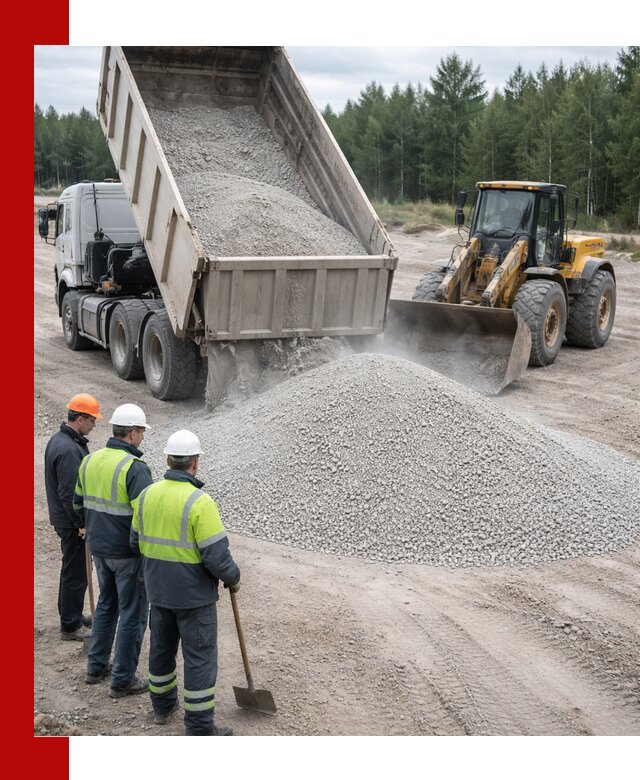 Известняковый отсев 0-5 доставка в Вольске быстро и выгодно