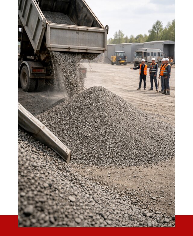 Гравийный отсев 0-5 в Вольске от 1215 р. с доставкой | ПРОНЕРУДВль