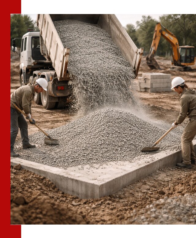 Доставка и продажа отсева для бетона в Вольске