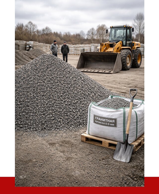 Купить гранитную крошку в Вольске от 4861 р. с доставкой | ПРОНЕРУДВль