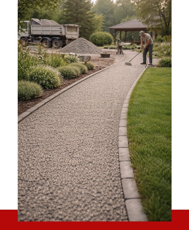 Каменная крошка для дорожек в Вольске от 3241 р. | ПРОНЕРУДВль