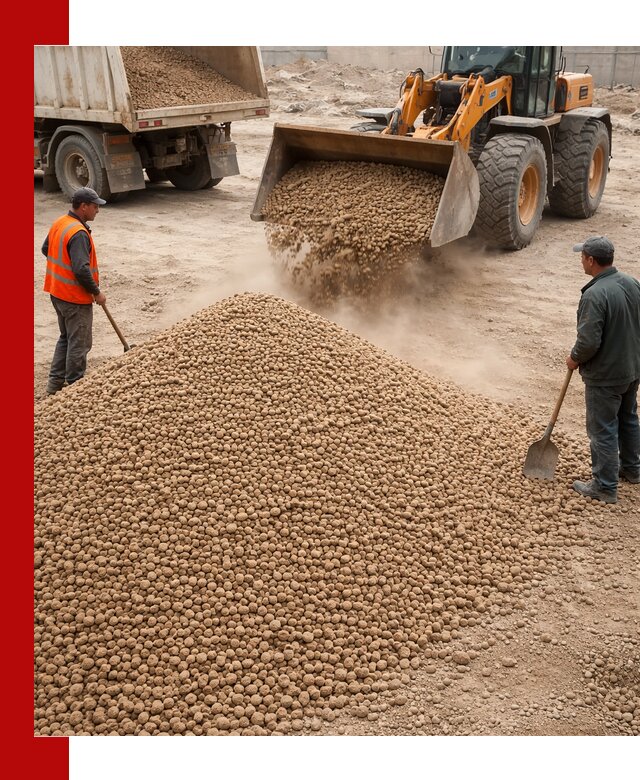 Керамзит фракция 10-20 с доставкой в Вольске