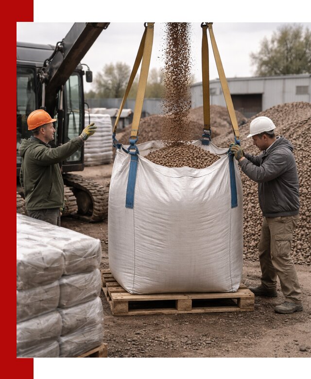 Керамзит в биг-бегах с доставкой в Вольске