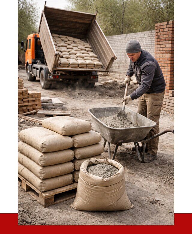 Купить сухую смесь для кладки в Вольске от 1215 р. | ПРОНЕРУДВль